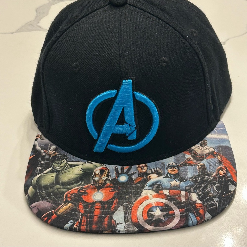 Marvel Avengers Adult Unisex Snapback Hat Adjustable One Size Ironman Thor